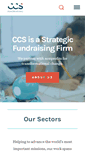 Mobile Screenshot of ccsfundraising.com